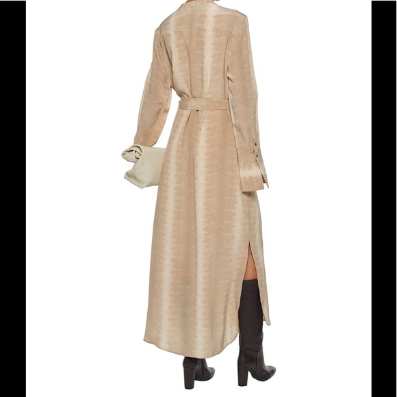 EQUIPMENT FEMME Connell Silk Crepe de Chine Maxi Shirt Dress - Picture 6 of 13